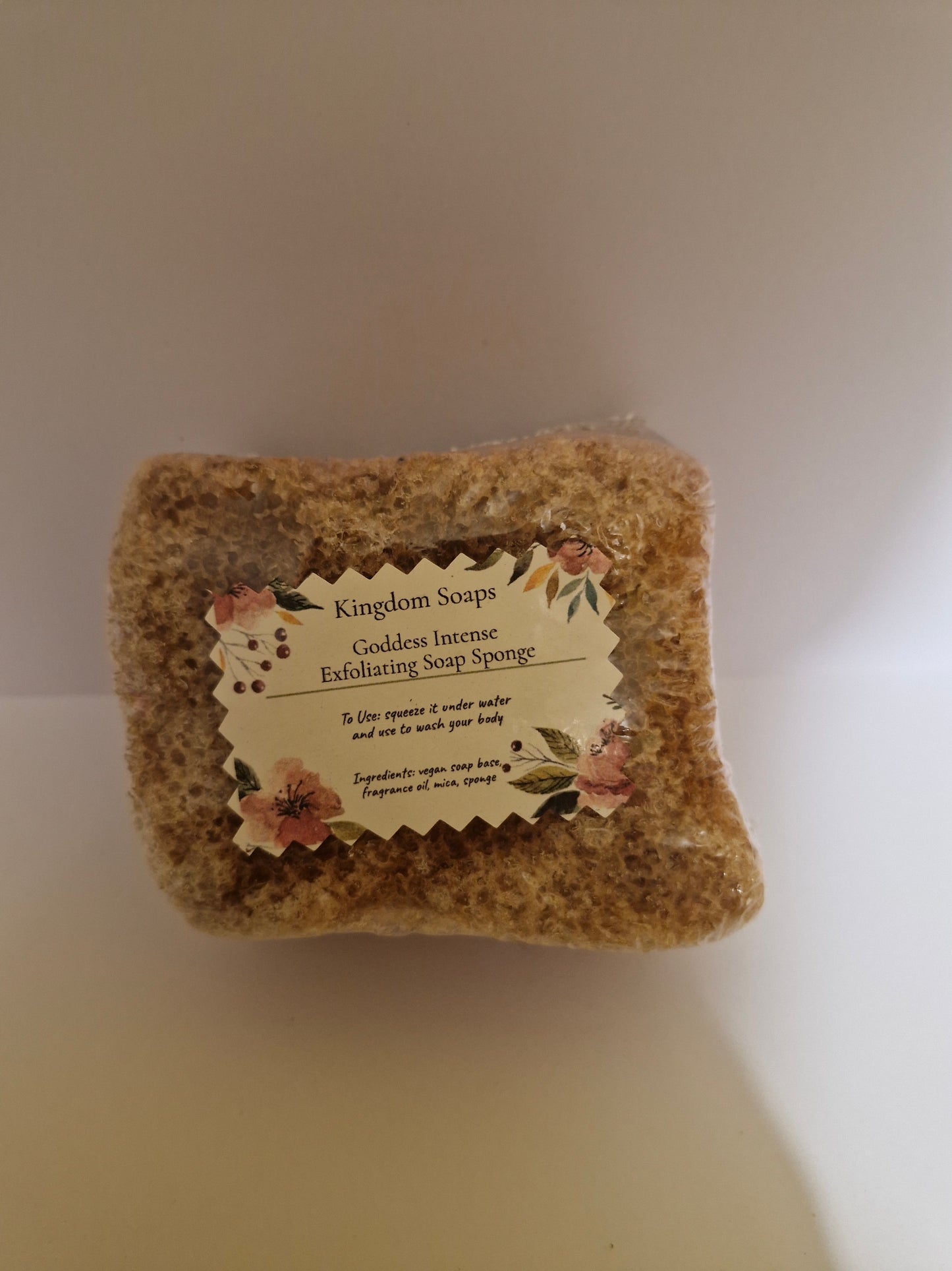 Goddess intense shower sponge