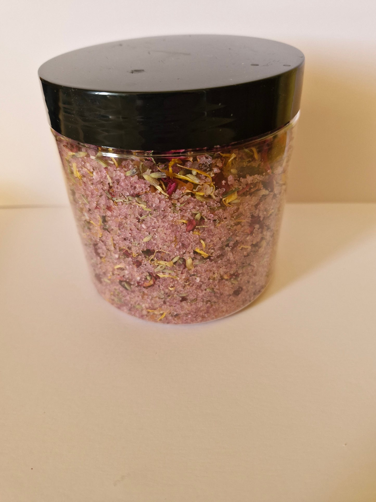 Lavender & rose petal bath salts