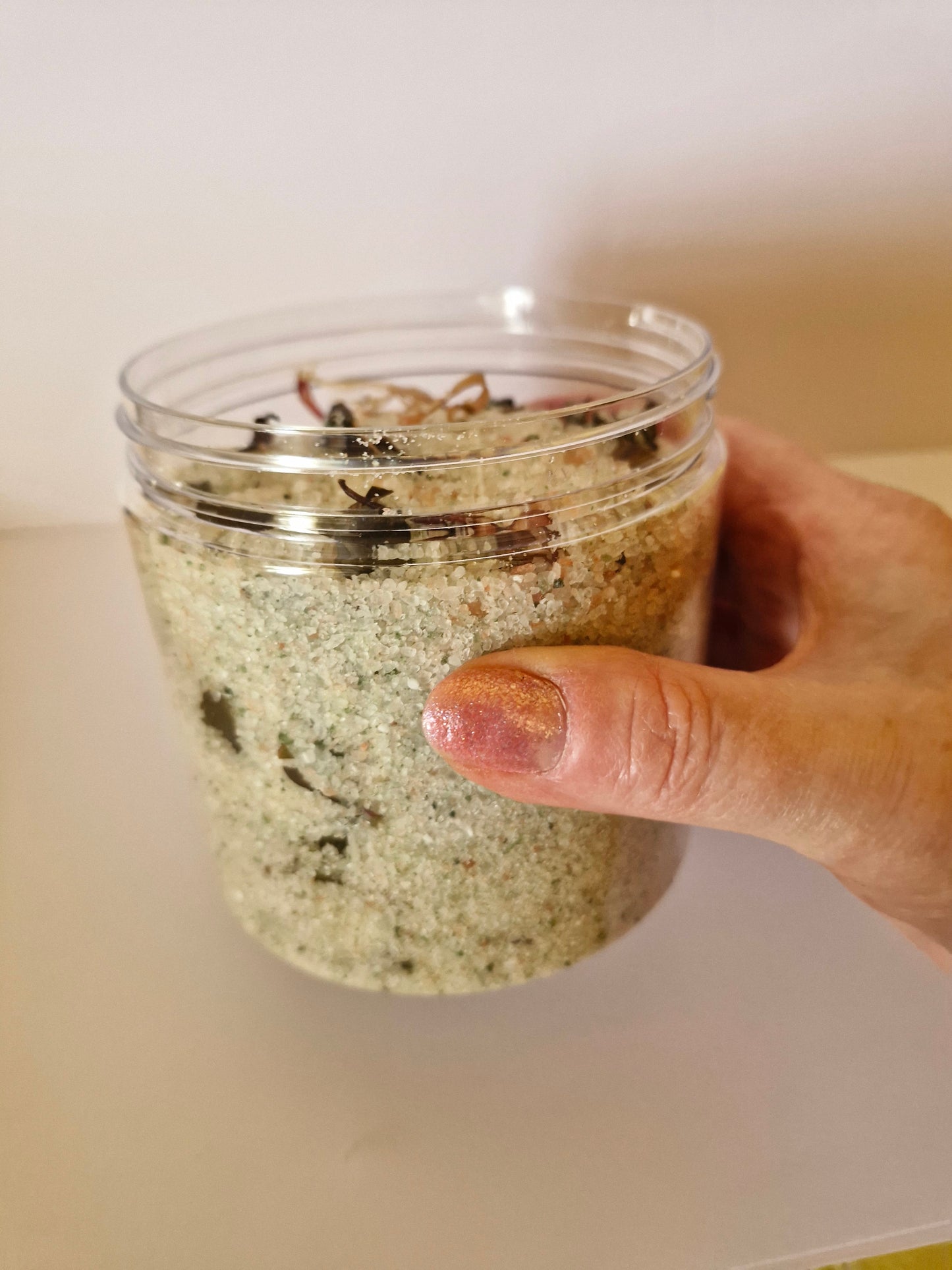 Seaweed bath salts
