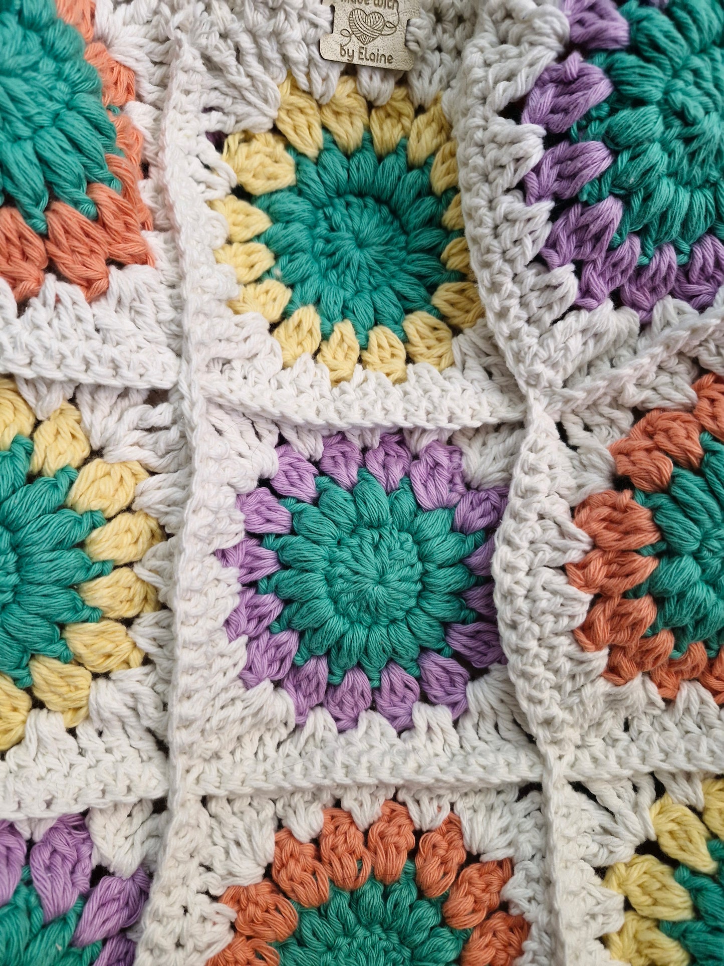 Crochet shopping bag