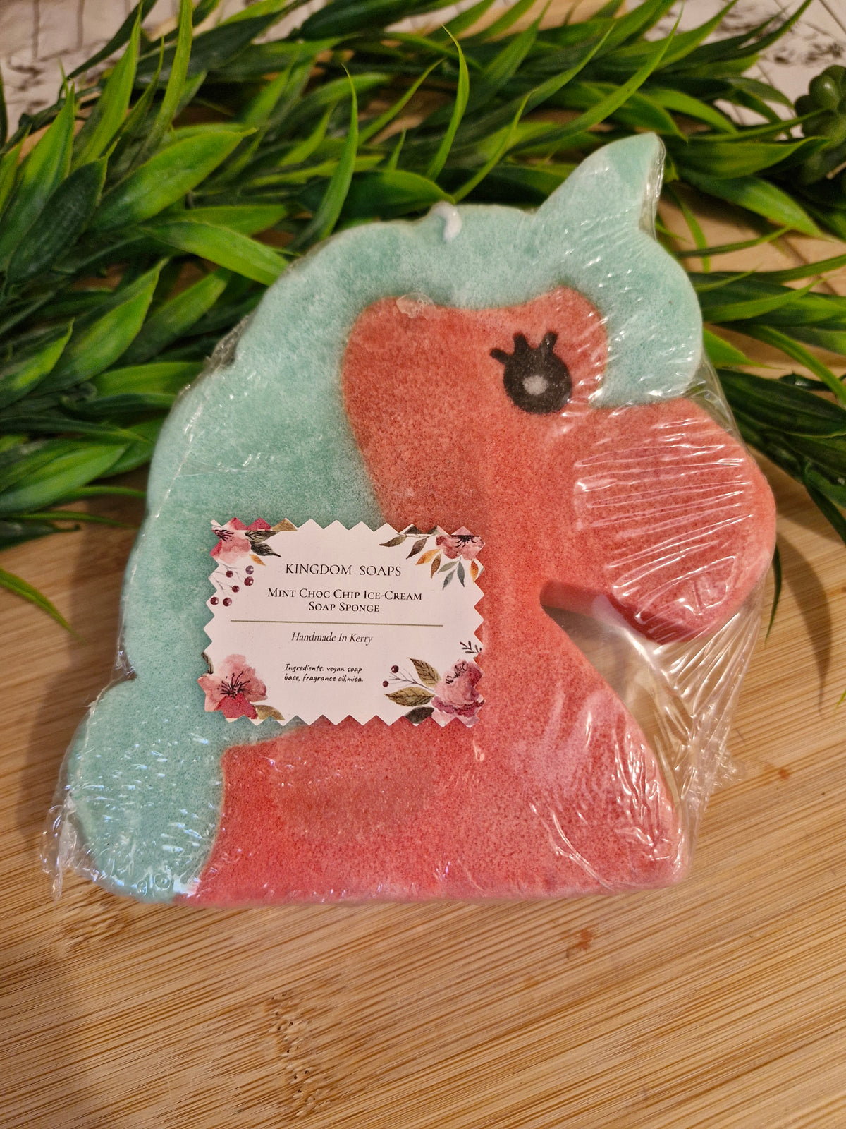 Mint Choc Chip Ice Cream Soap Sponge