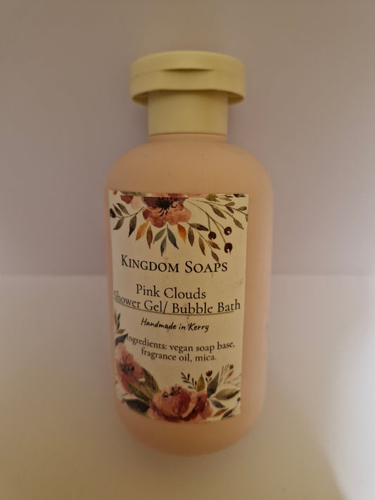 Pink clouds shower gel