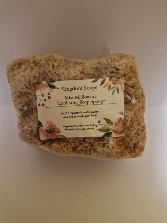 Miss Millionaire soap sponge