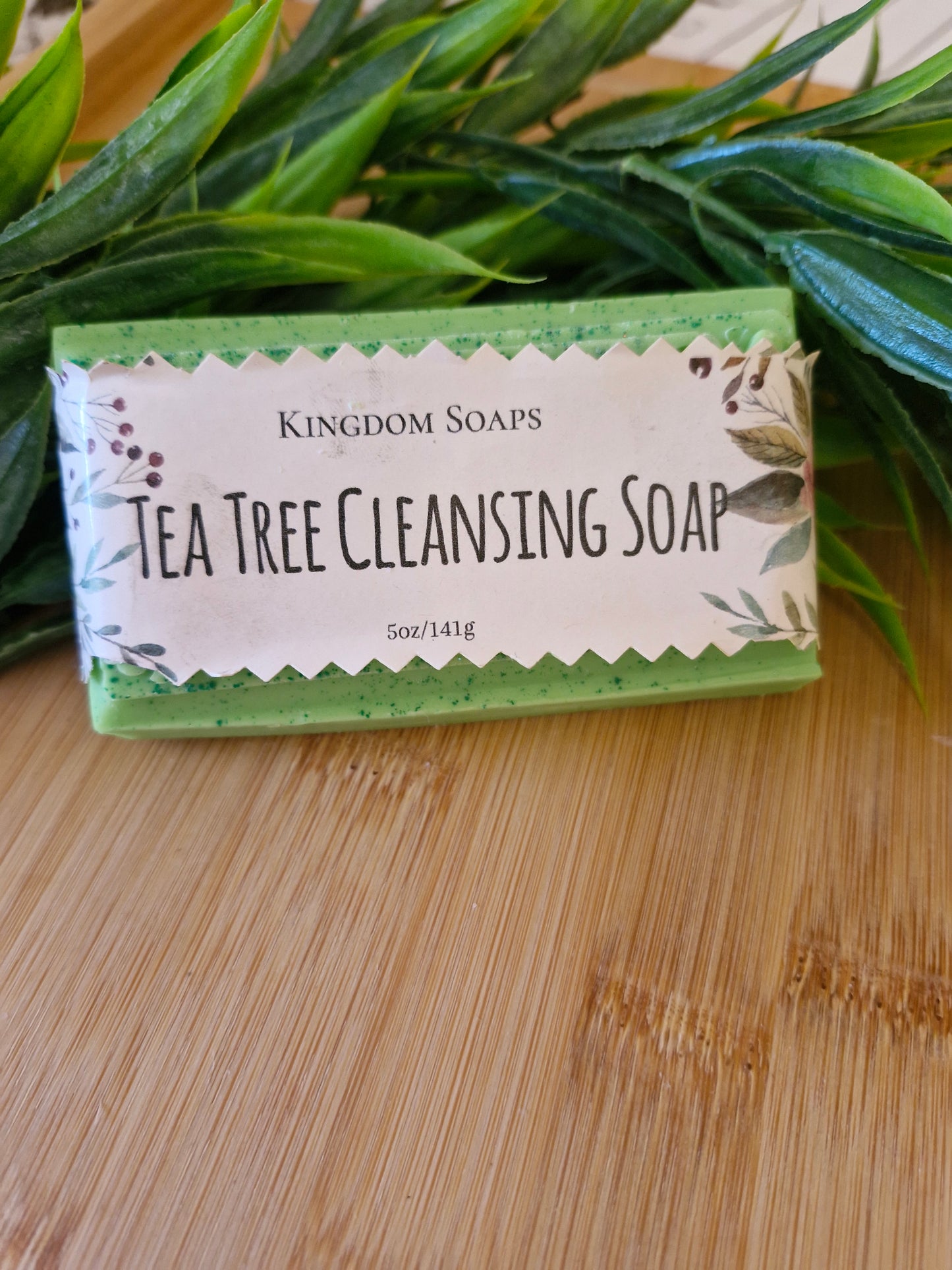 Tea tree cleansing soap