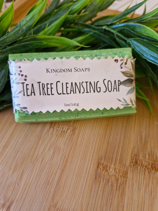 Tea tree cleansing soap