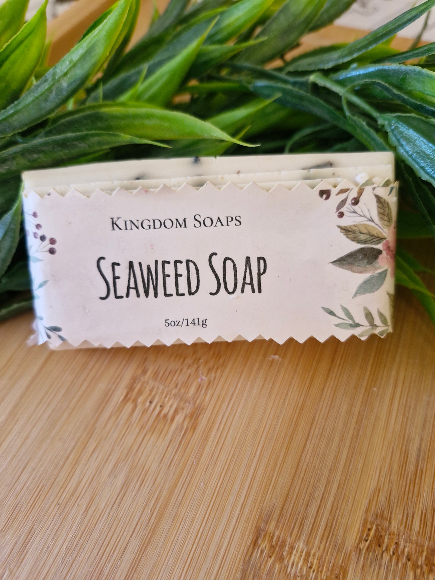 Seaweed soap