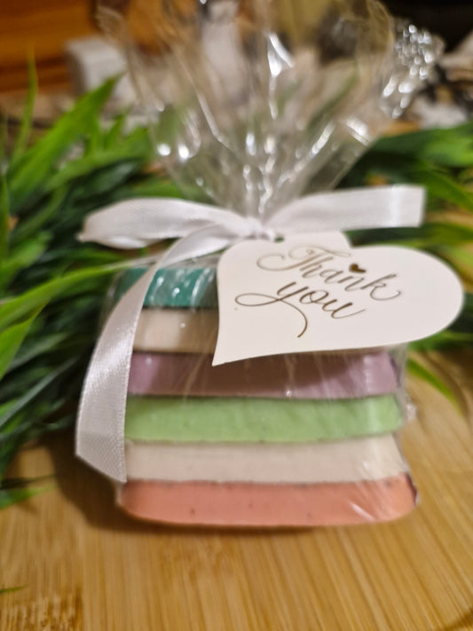 Mini soap set of 6 different soaps