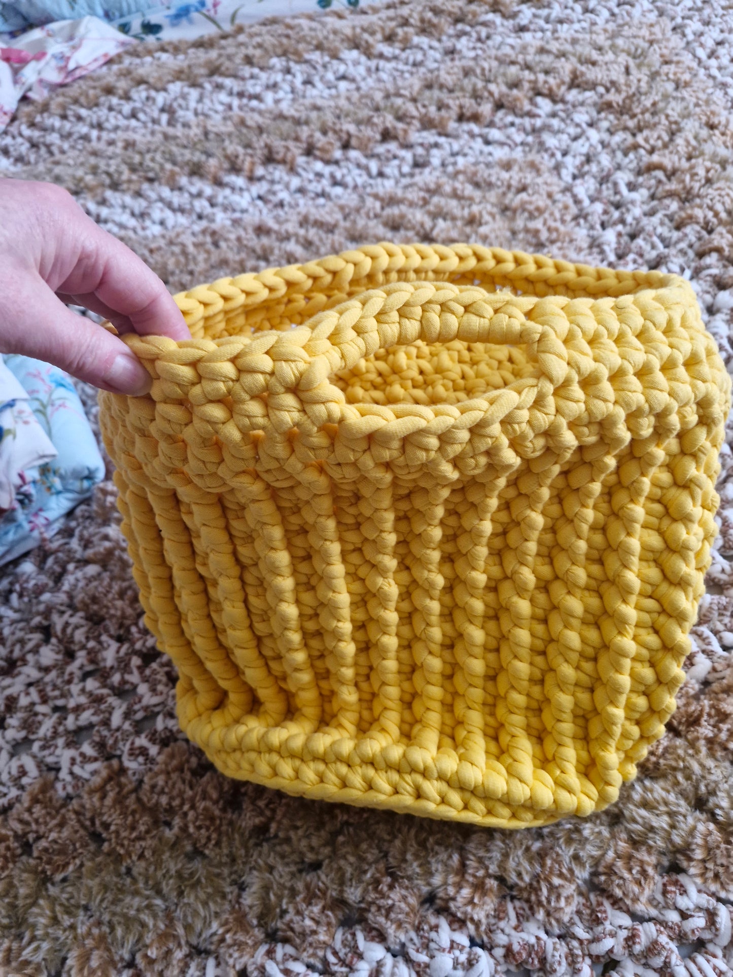 Crochet basket