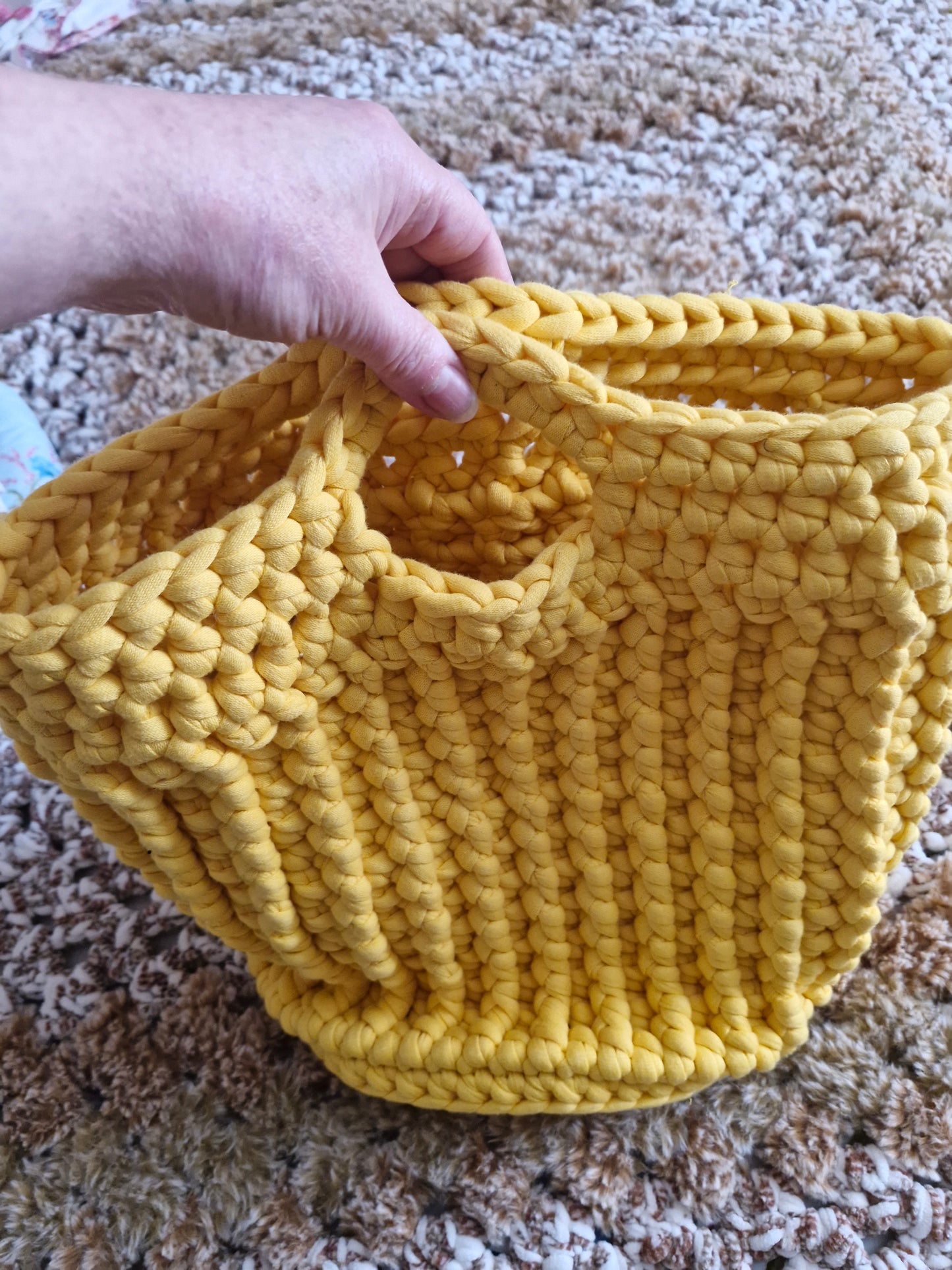 Crochet basket