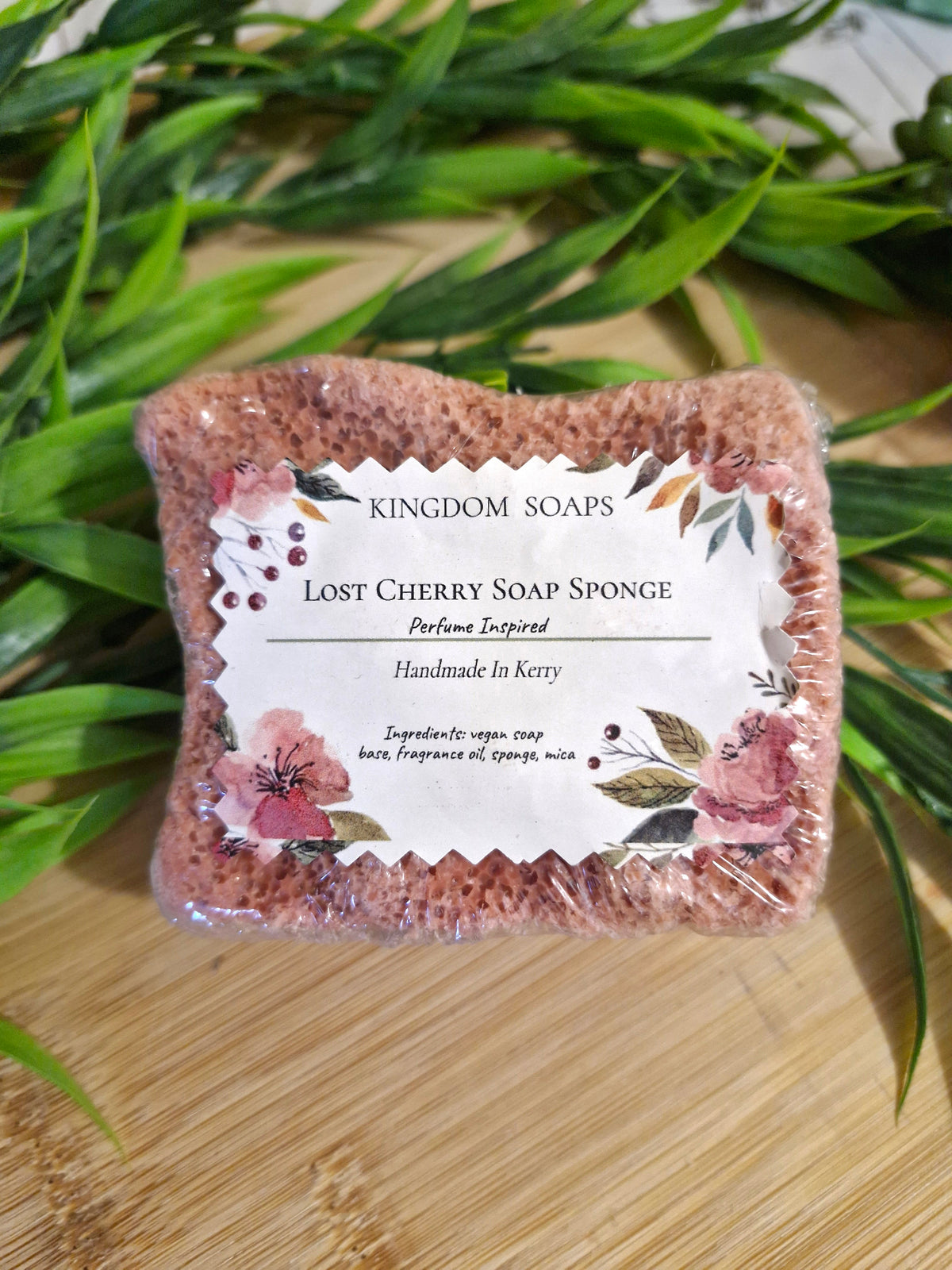 Lost Cherry exfoliating Soap Sponge