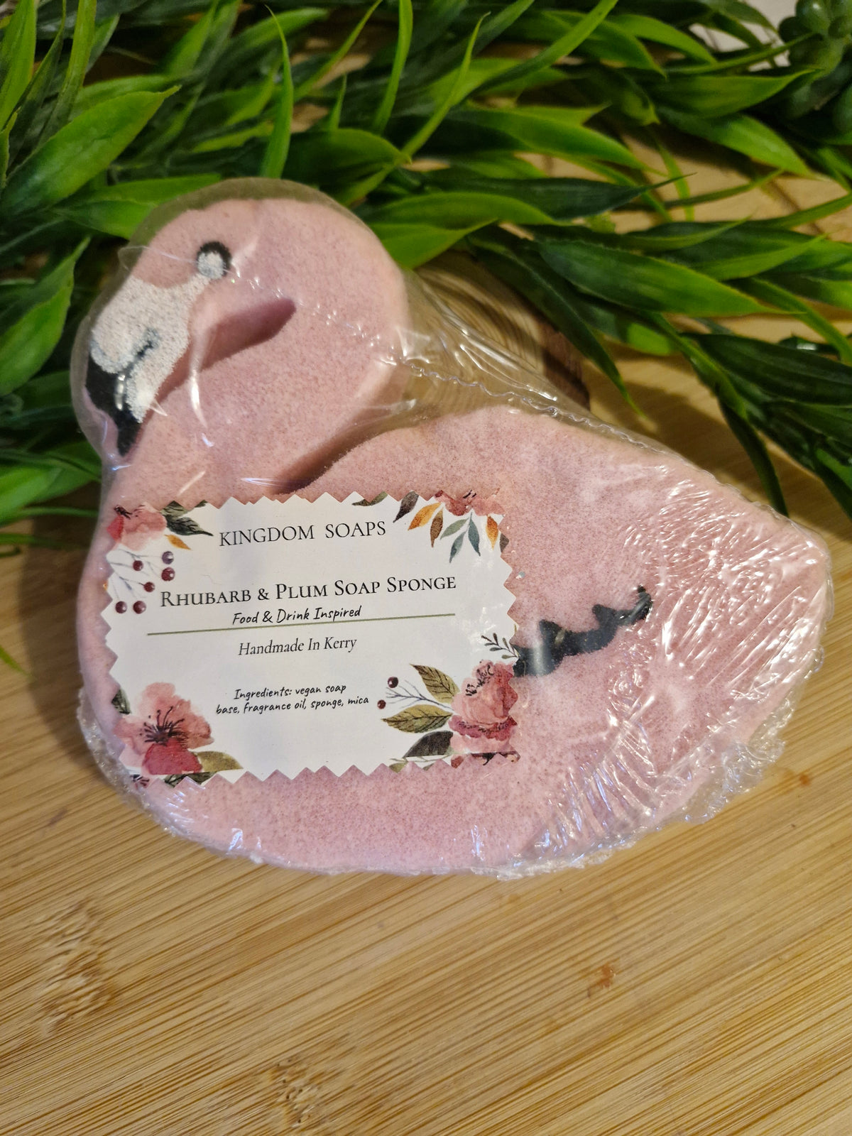 Rhubarb & Plum Soap Sponge