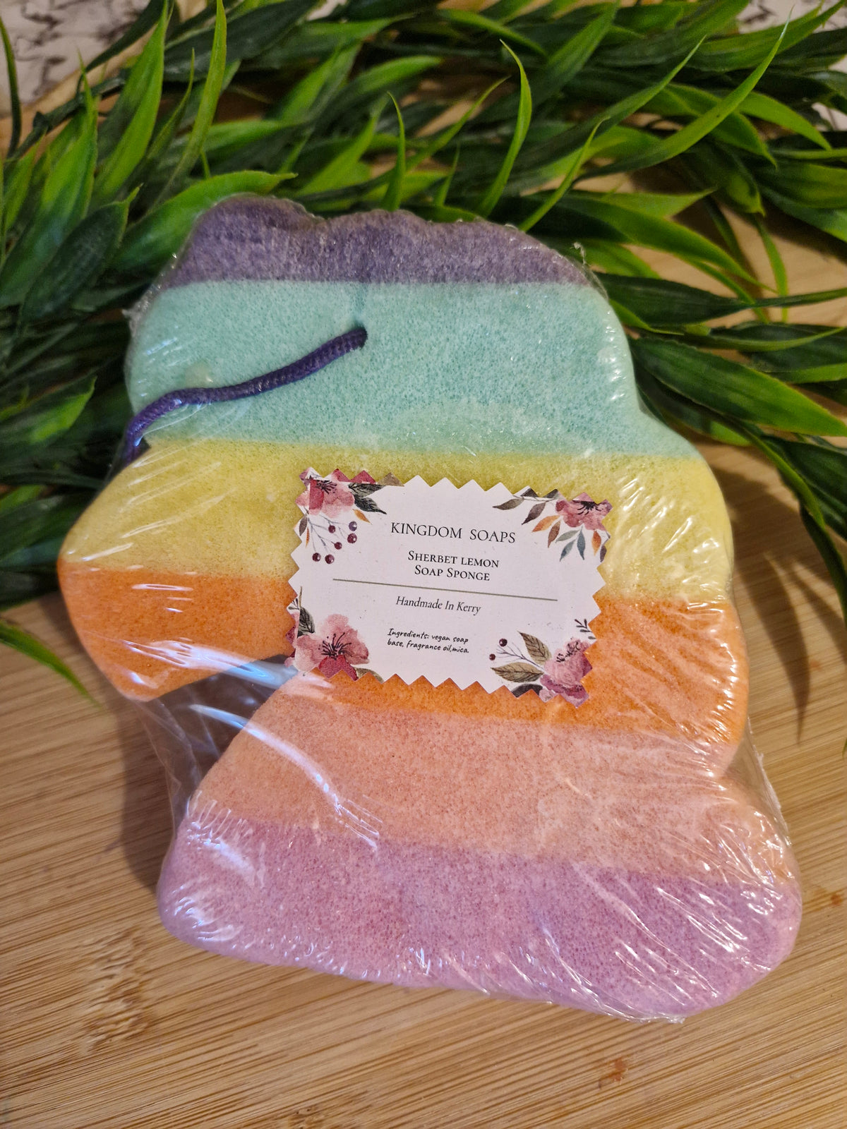 Sherbet Lemon Soap Sponge