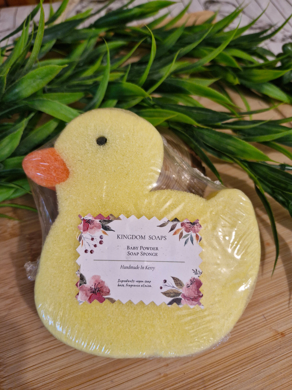 Baby Powder Soap Sponge